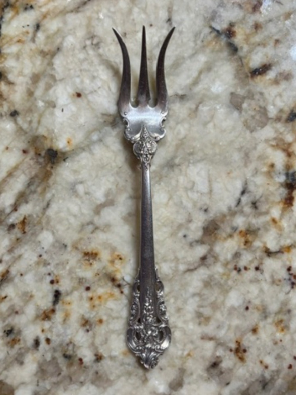 Sterling Silver Relish Fork
